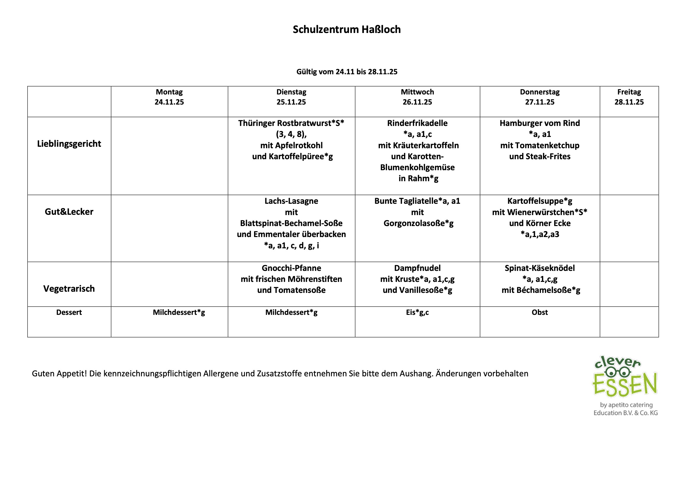 Mensawoche 48