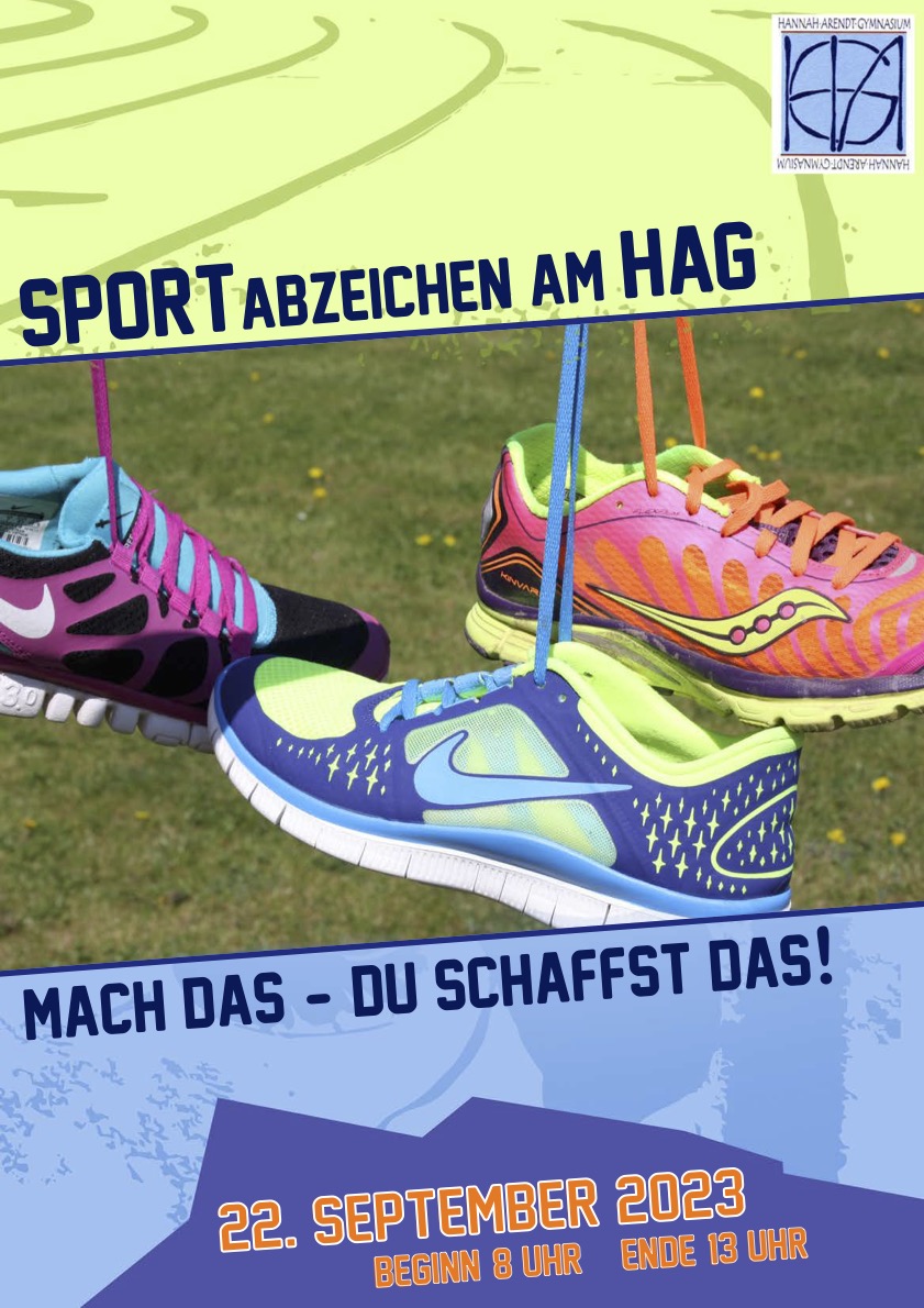 Plakat Sportabzeichentag