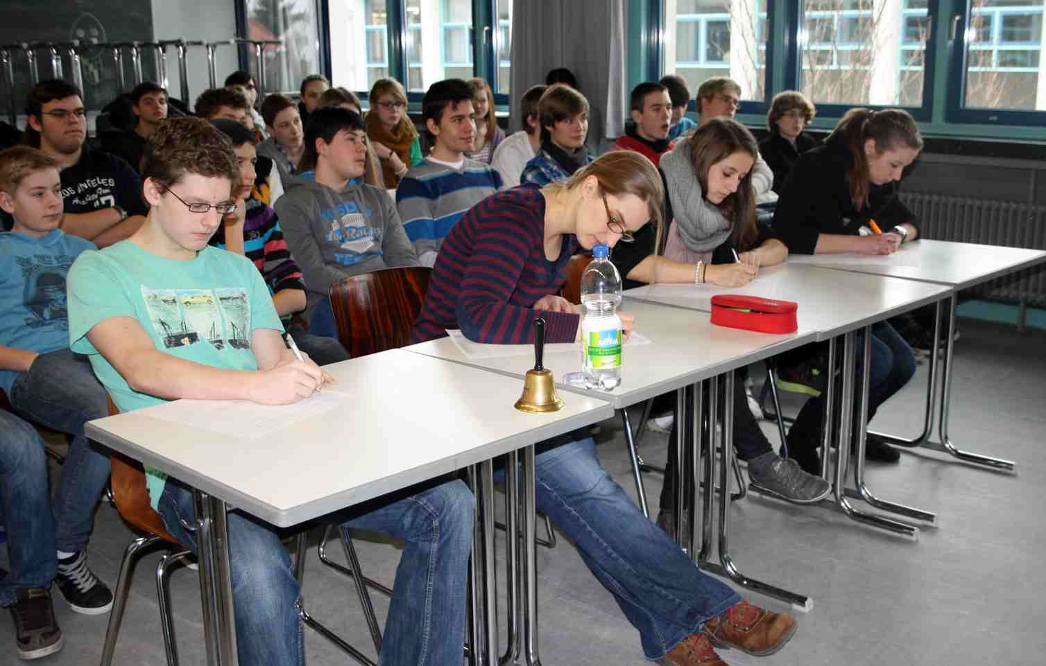 Jugend debattiert - Schulentscheid Mittelstufe 2012 - 13