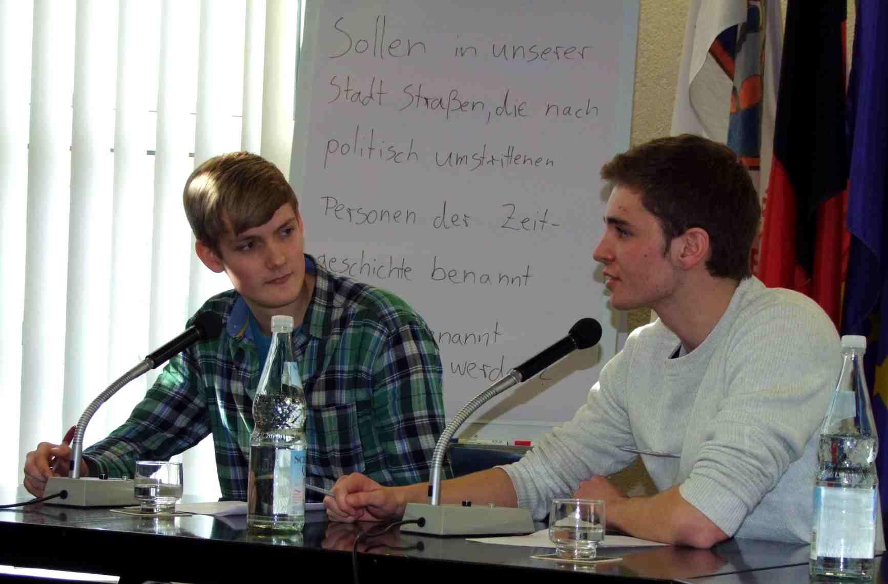 Jugend debattiert - Regionalfinale 2013