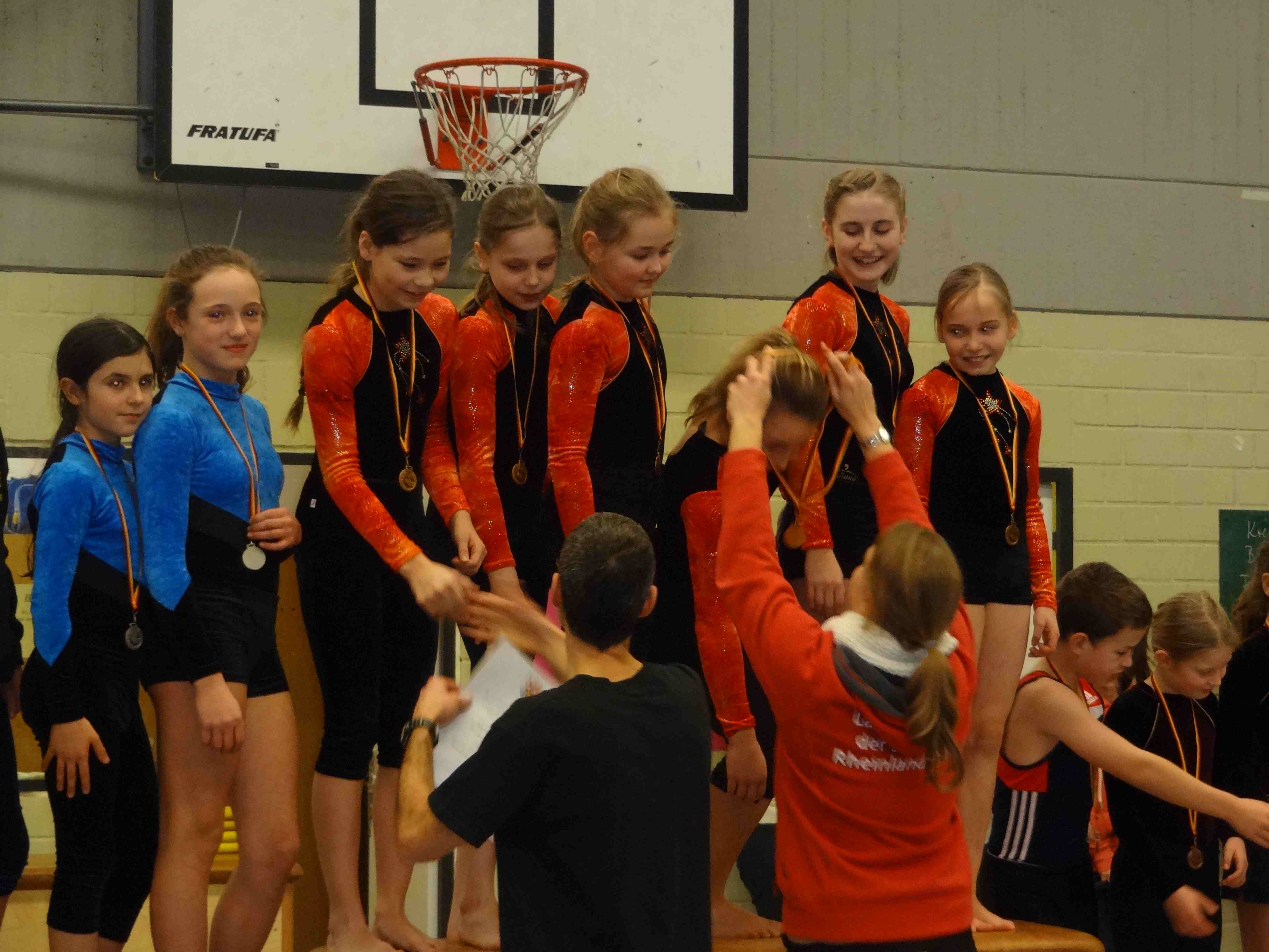 Turnen - Regionalfinale WK IV Mädchen im Januar 2015 in Alzey