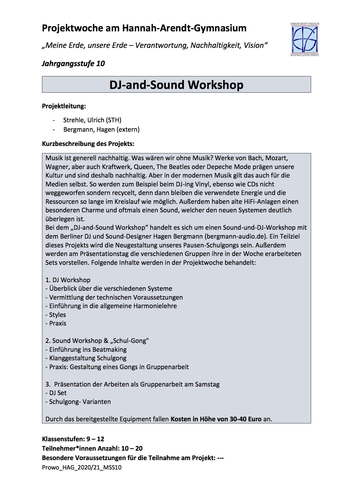 DJ-and-Sound Workshop 