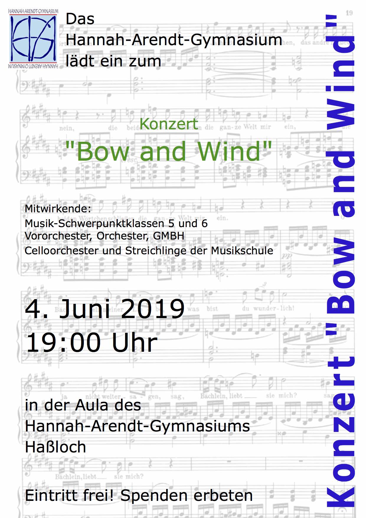 Plakat Bow and Wind II