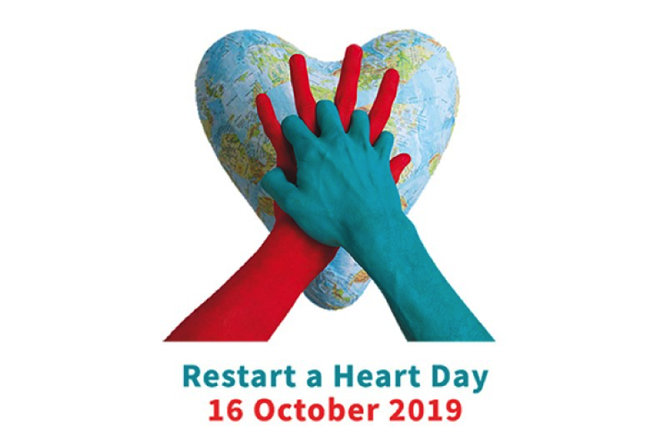 Logo restart a heart day