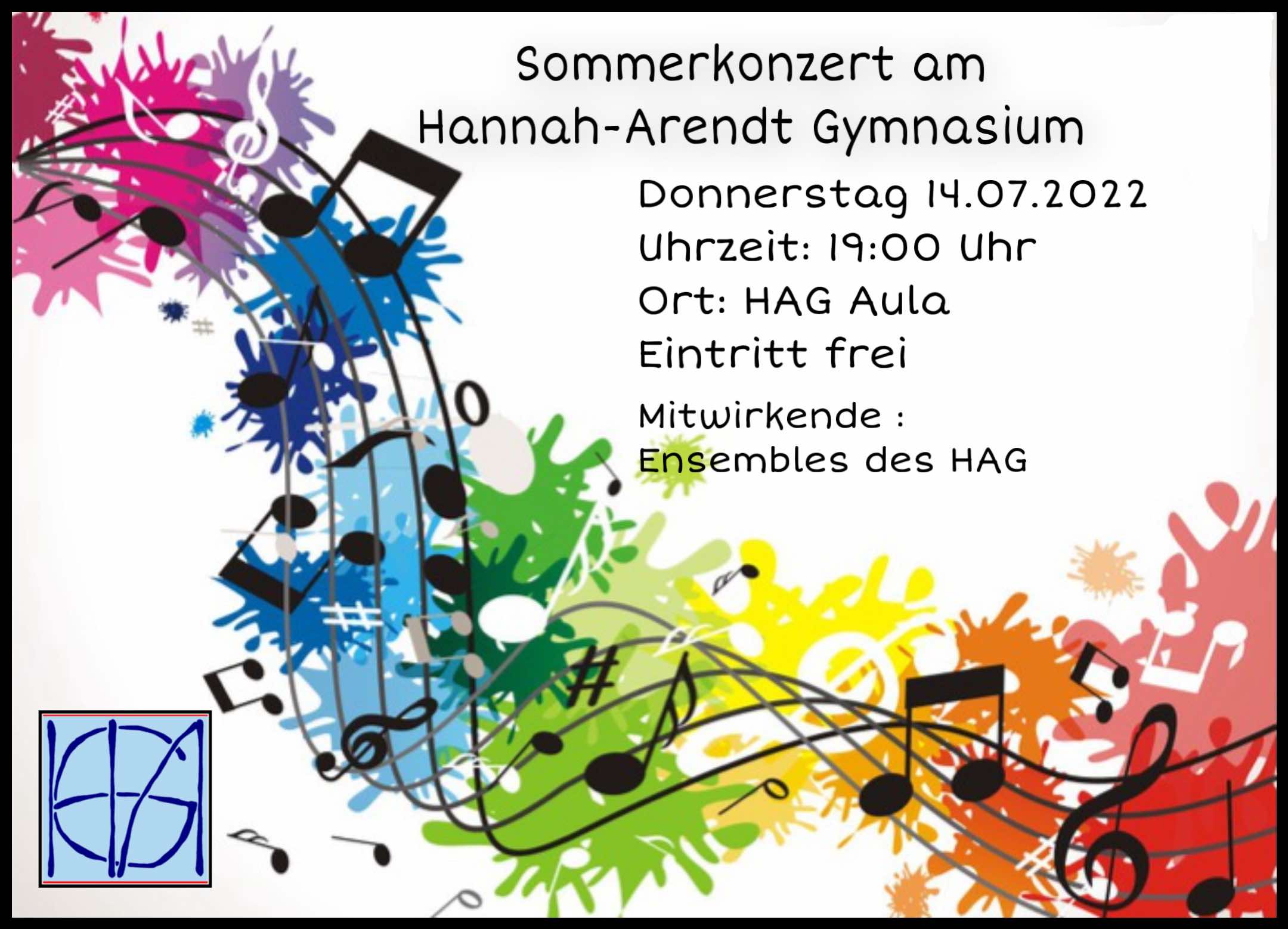 Plakat Sommerkonzert