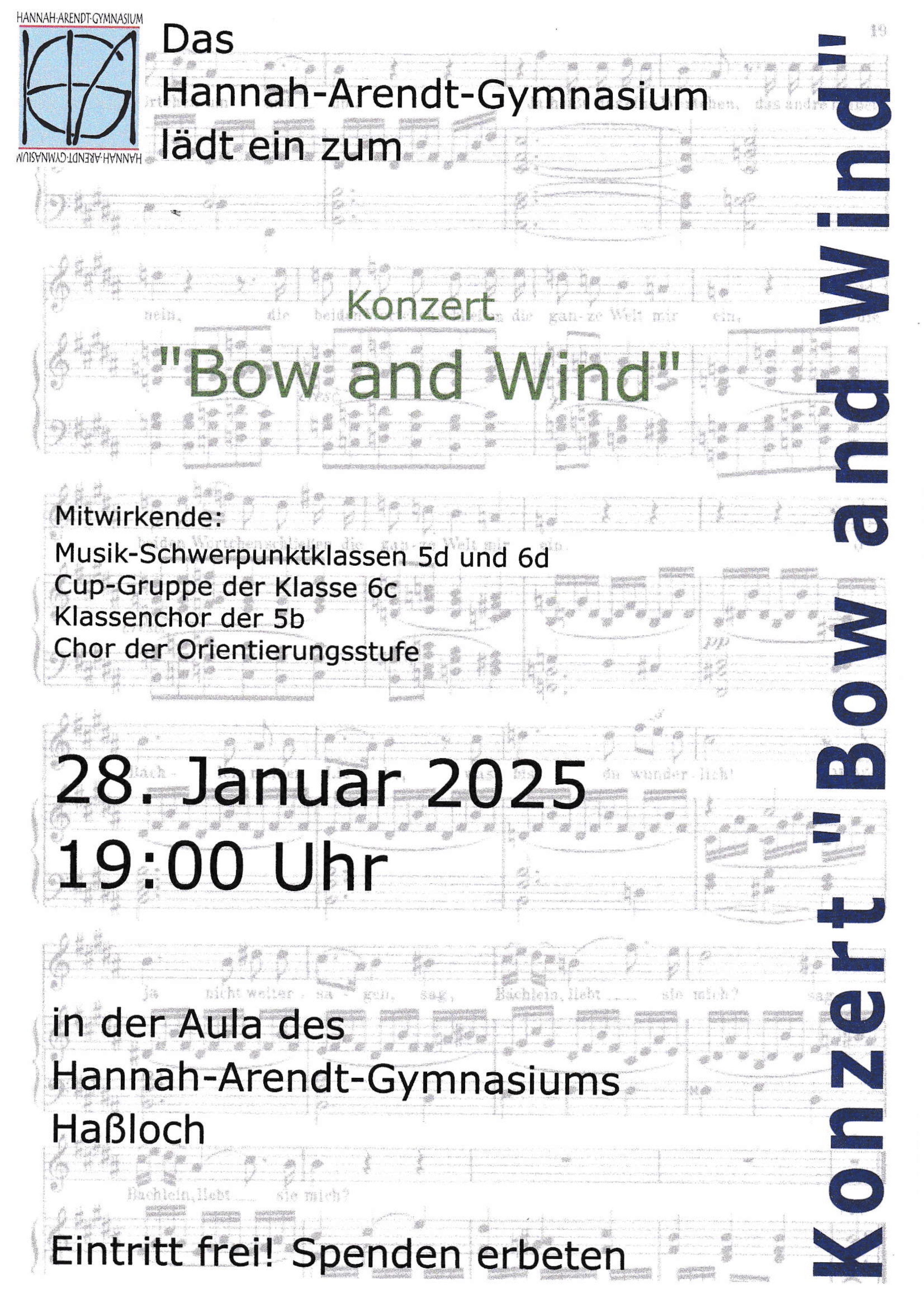 Plakat Bow and Wind