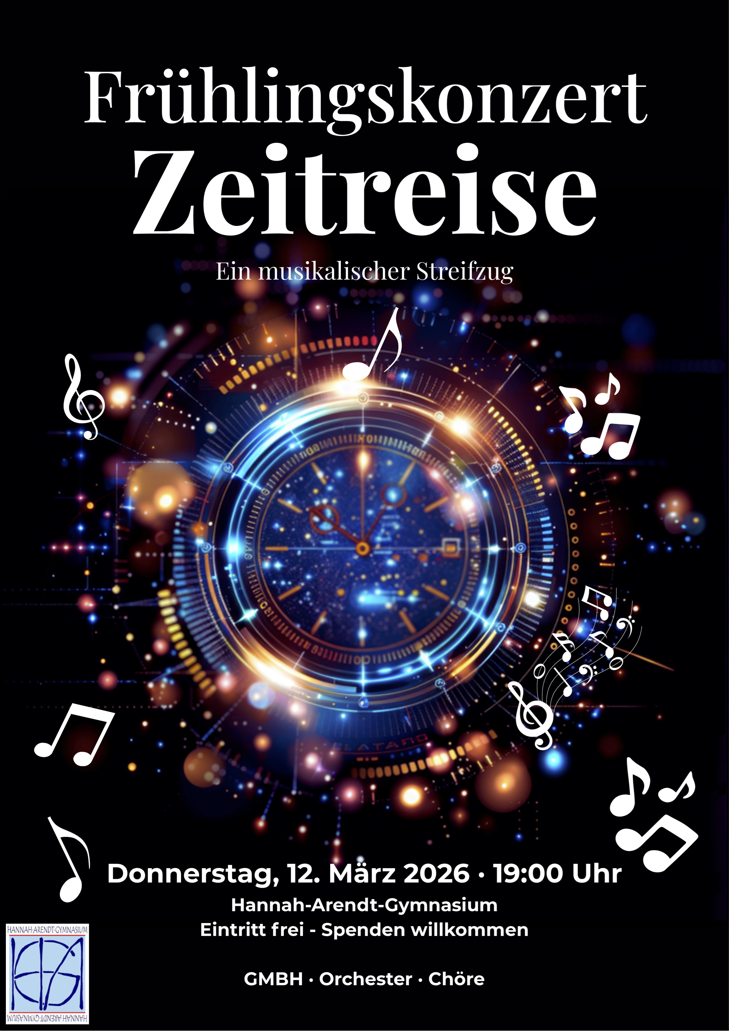 Plakat Fr&uuml;hlingskonzert