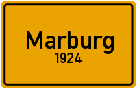 Schild Haus Marburg