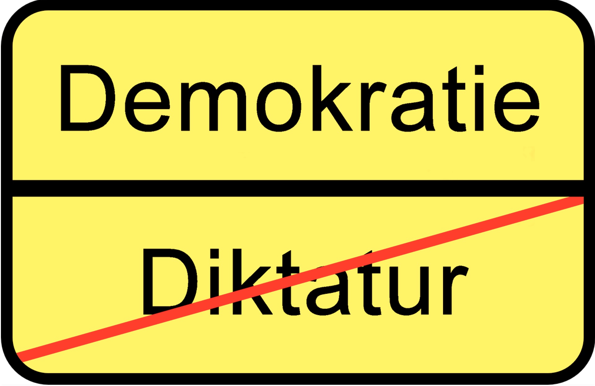 Demokratie-Diktatur