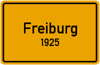 Schild Haus Freiburg